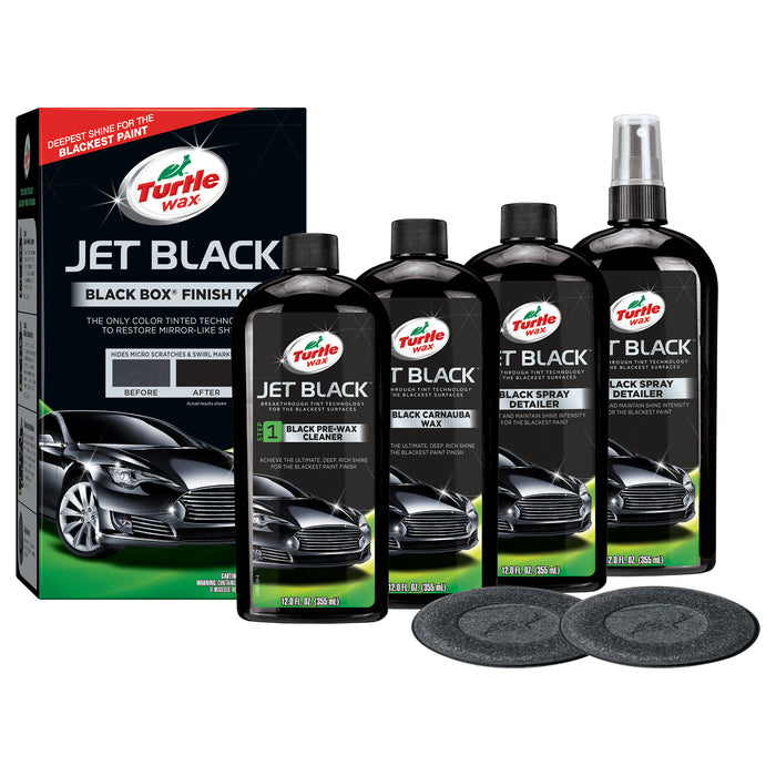 JET BLACK - BLACK BOX FINISH KIT - Turtle Wax PK