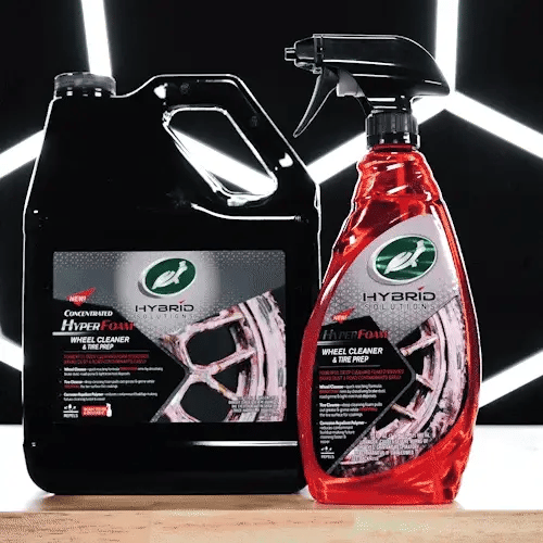 HYBRID SOLUTIONS HYPER FOAM WHEEL CLEANER & TIRE PREP 680 ML - Turtle Wax PK