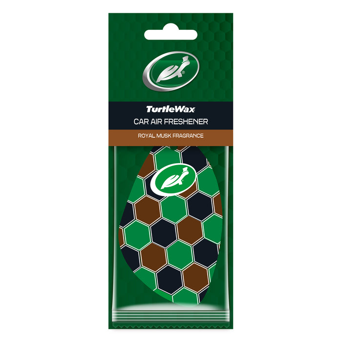 HOME & CAR AIR FRESHENER - CELLULOSE - ROYAL MUSK - Turtle Wax PK