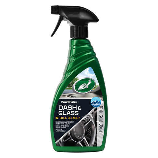 DASH & GLASS INTERIOR DETAILER WITH FOAMING TRIGGER 500 ML - Turtle Wax PK