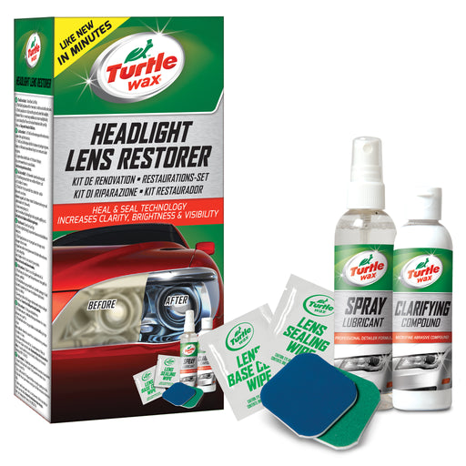 HEADLIGHT LENS RESTORER KIT - Turtle Wax PK