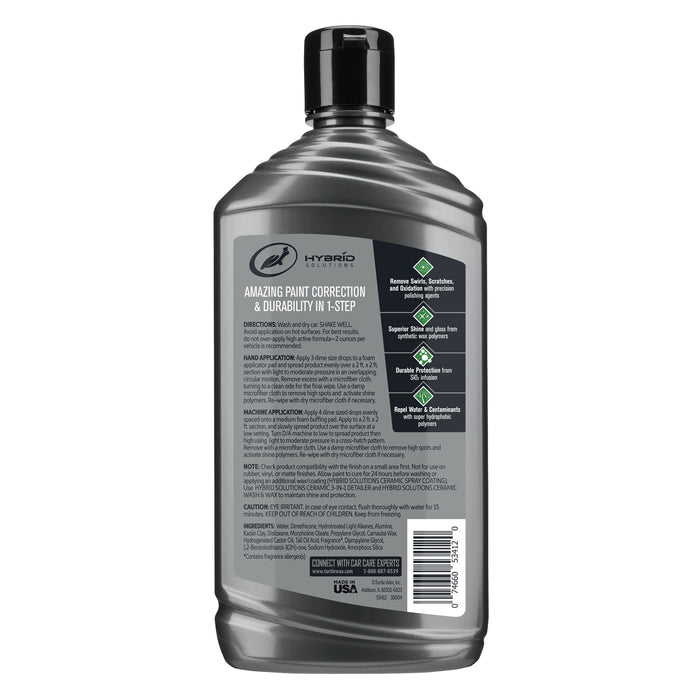 HYBRID SOLUTIONS CERAMIC POLISH & WAX 414 ML - Turtle Wax PK
