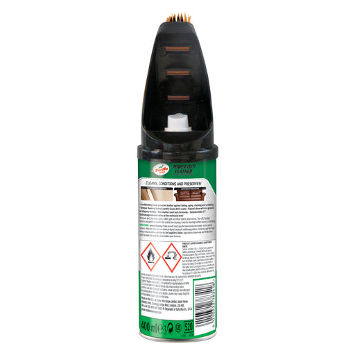 POWER OUT LEATHER CAR INTERIOR CLEANER & CONDITIONER 400 ML - Turtle Wax PK