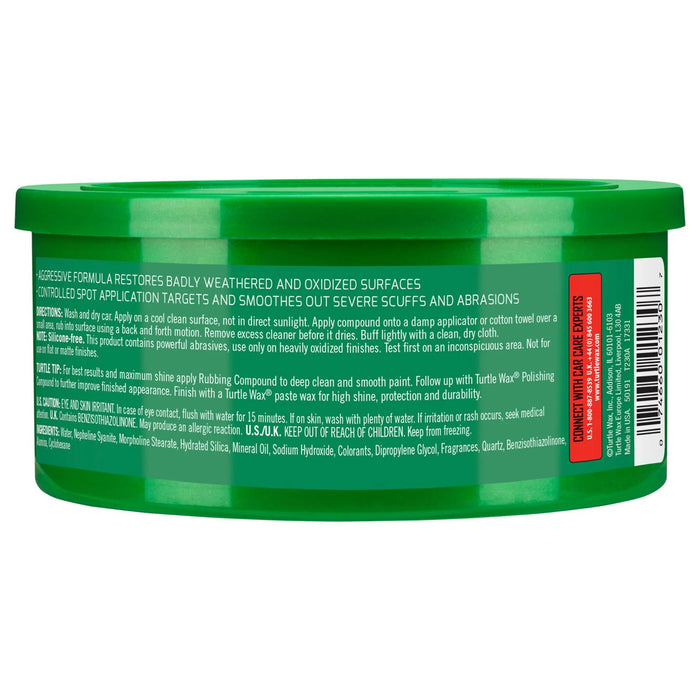 RUBBING COMPOUND HEAVY DUTY CLEANER 298 GR - Turtle Wax PK
