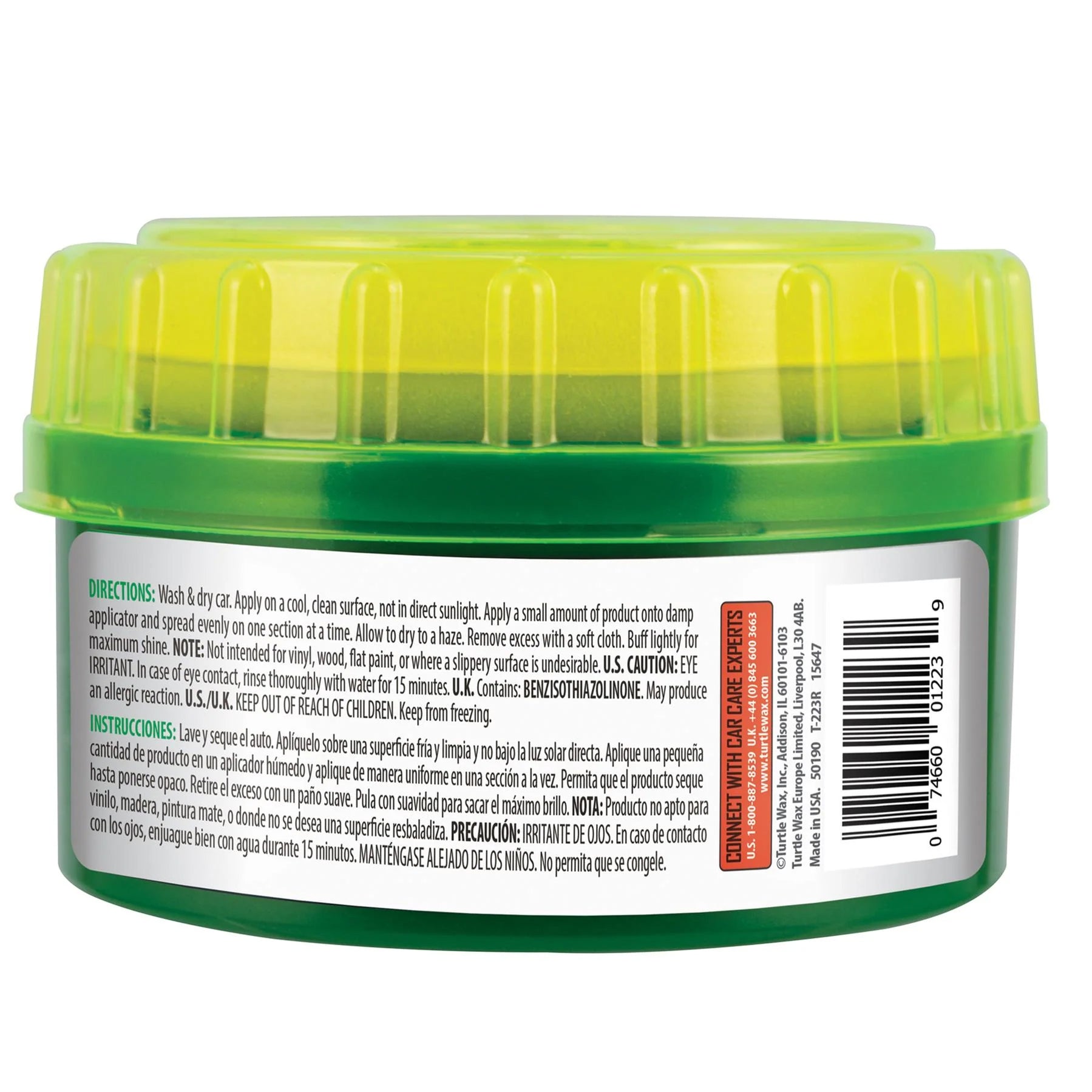 M Shell Paste Super Hard Shell Finish Paste Wax 296 GR — Turtle Wax PK