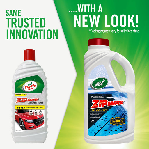 ZIP WAX CAR WASH & WAX 1 LITER - Turtle Wax PK