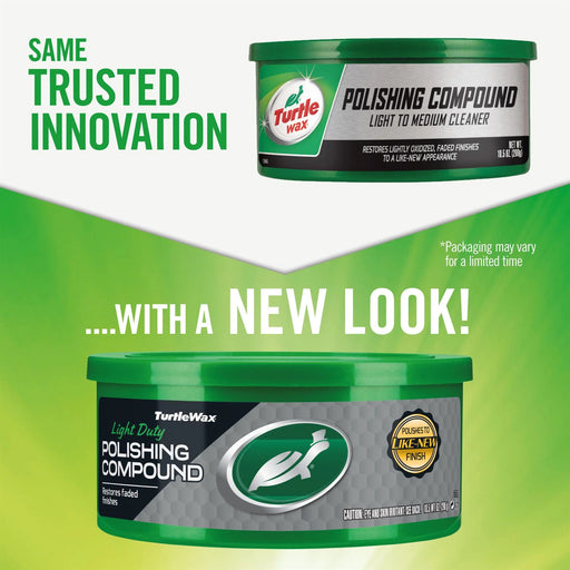 POLISHING COMPOUND LIGHT TO MEDIUM CLEANER 298 GR - Turtle Wax PK