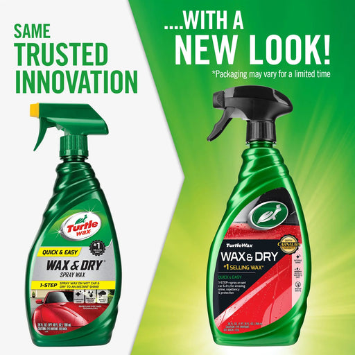 WAX & DRY SPRAY WAX 769 ML - Turtle Wax PK
