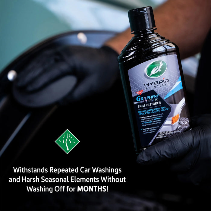HYBRID SOLUTIONS GRAPHENE ACRYLIC TRIM RESTORER 295 ML - Turtle Wax PK