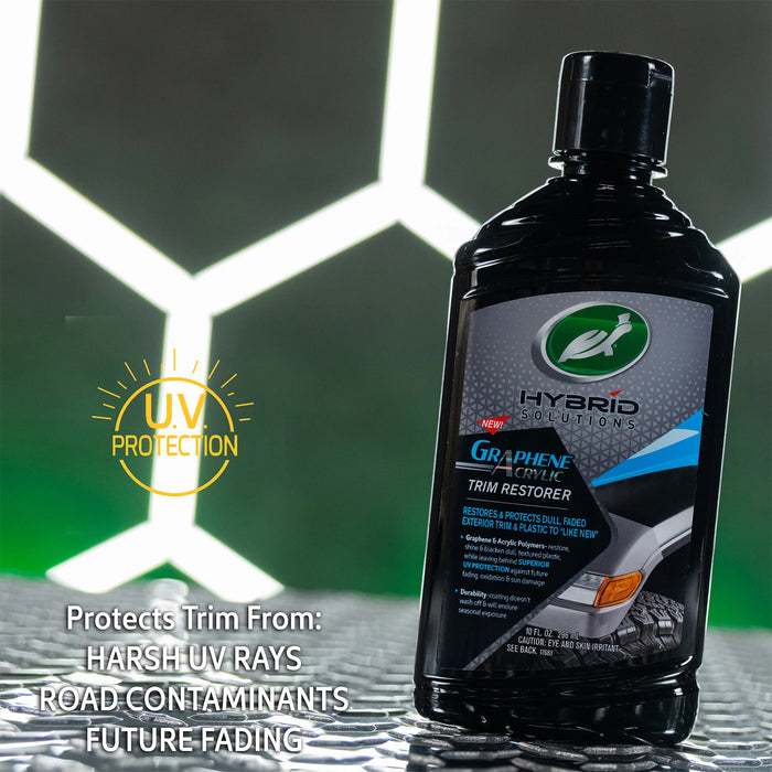 HYBRID SOLUTIONS GRAPHENE ACRYLIC TRIM RESTORER 295 ML - Turtle Wax PK