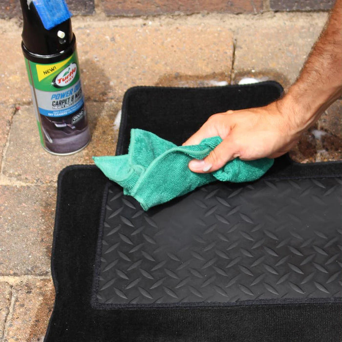 POWER OUT CAR INTERIOR CARPET & MATS HEAVY DUTY CLEANER 400 ML - Turtle Wax PK