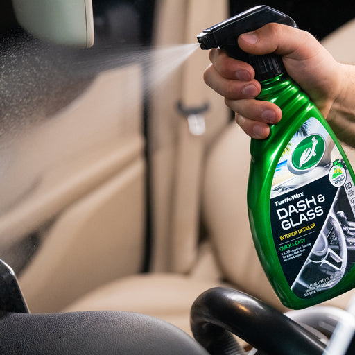 DASH & GLASS INTERIOR DETAILER WITH FOAMING TRIGGER 500 ML - Turtle Wax PK