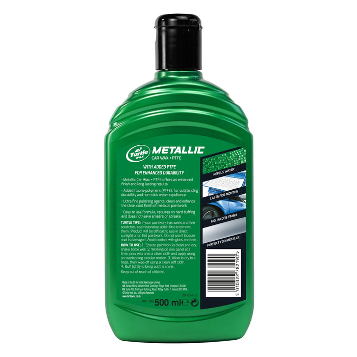 METALLIC WAX + PTFE 500 ML - Turtle Wax PK