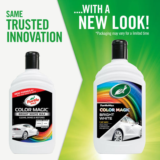 COLOR MAGIC BRIGHT WHITE WAX 500 ML - Turtle Wax PK