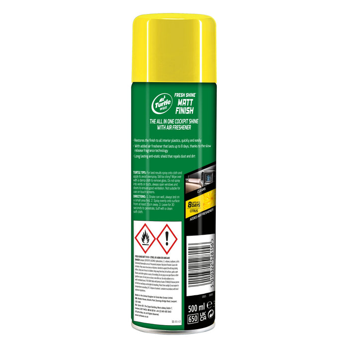 FRESH SHINE MATT FINISH 500 ML - Turtle Wax PK
