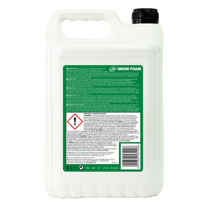 ESSENTIAL CAR CARE BUNDLE: SNOW FOAM, INTERIOR SHINE, & HARD SHELL WAX - FREE AIR FRESHENER - Turtle Wax PK
