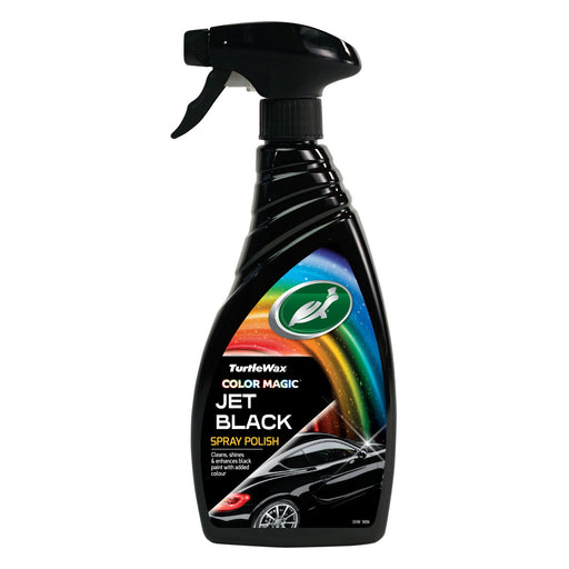 JET BLACK SPRAY POLISH BLACK 500 ML - Turtle Wax PK