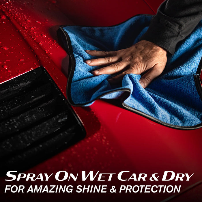 HYBRID SOLUTIONS ULTIMATE CAR CARE KIT: WASH & WAX, SPRAY COATING, DETAILER, WET WAX, AND FREE ODOR ELIMINATOR - Turtle Wax PK