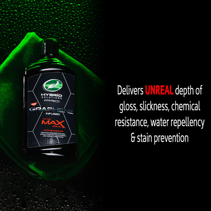 HYBRID SOLUTIONS PRO BUNDLE: PURE WASH & TO THE MAX WAX™ - FREE AIR FRESHENER - Turtle Wax PK