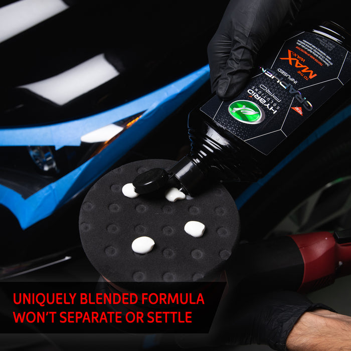HYBRID SOLUTIONS PRO BUNDLE: PURE WASH & TO THE MAX WAX™ - FREE AIR FRESHENER - Turtle Wax PK