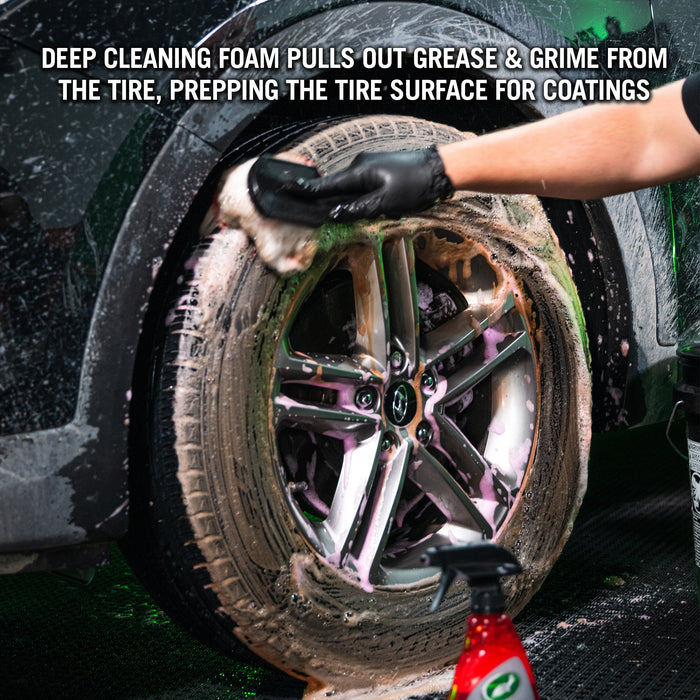 HYBRID SOLUTIONS HYPER FOAM WHEEL CLEANER & TIRE PREP 680 ML - Turtle Wax PK