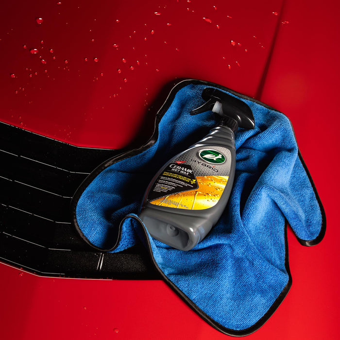 HYBRID SOLUTIONS ULTIMATE CAR CARE KIT: WASH & WAX, SPRAY COATING, DETAILER, WET WAX, AND FREE ODOR ELIMINATOR - Turtle Wax PK