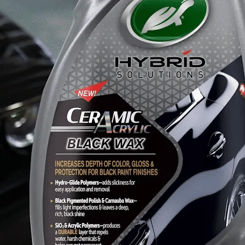 HYBRID SOLUTIONS CERAMIC ACRYLIC BLACK CAR WAX 473 ML - Turtle Wax PK