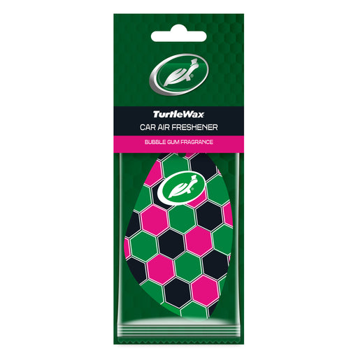 HOME & CAR AIR FRESHENER - CELLULOSE - BUBBLEGUM - Turtle Wax PK