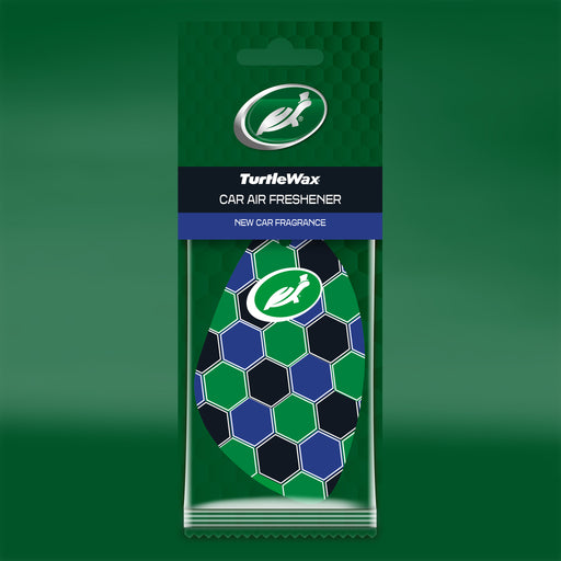 HOME & CAR AIR FRESHENER - CELLULOSE - NEW CAR - Turtle Wax PK