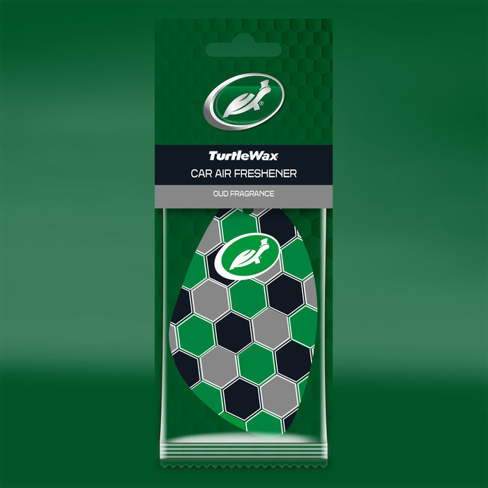 HOME & CAR AIR FRESHENER - CELLULOSE - OUD - Turtle Wax PK