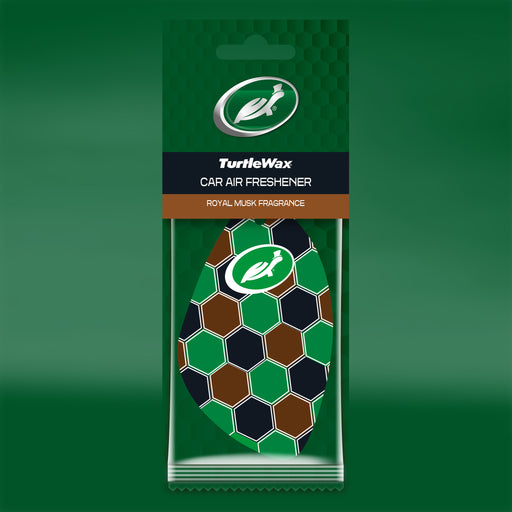 HOME & CAR AIR FRESHENER - CELLULOSE - ROYAL MUSK - Turtle Wax PK