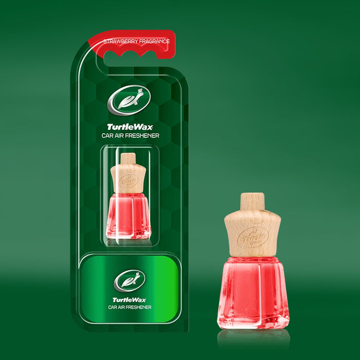 HOME & CAR AIR FRESHENER - WOOD - STRAWBERRY - Turtle Wax PK