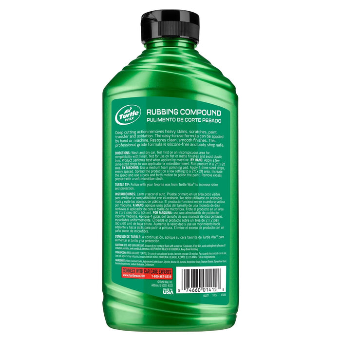PREMIUM GRADE CLEAN CUT RUBBING COMPOUND 532 ML - Turtle Wax PK